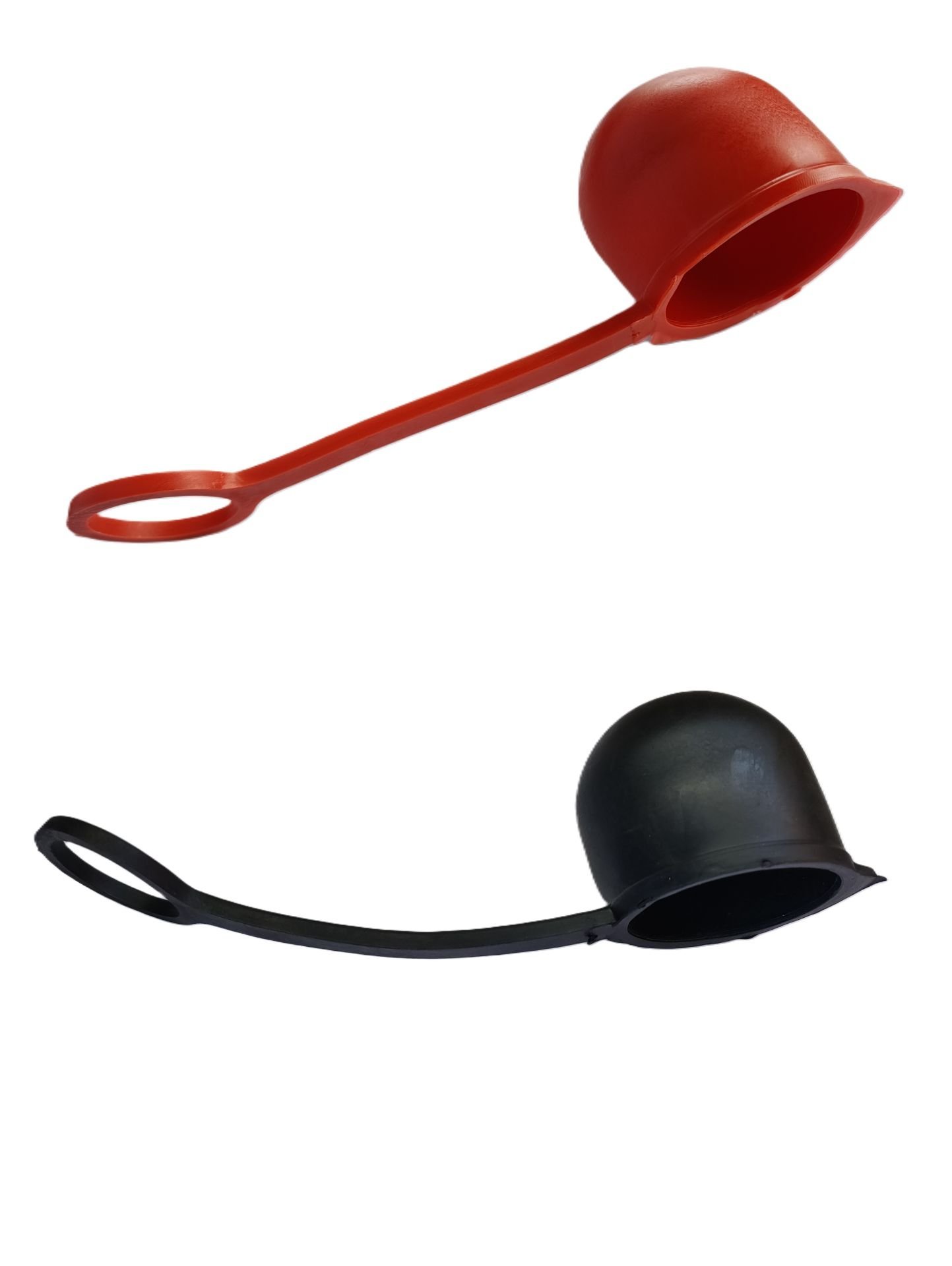 Aks Römork Çeki Demiri Topuz Kapağı Siyah/Kırmızı