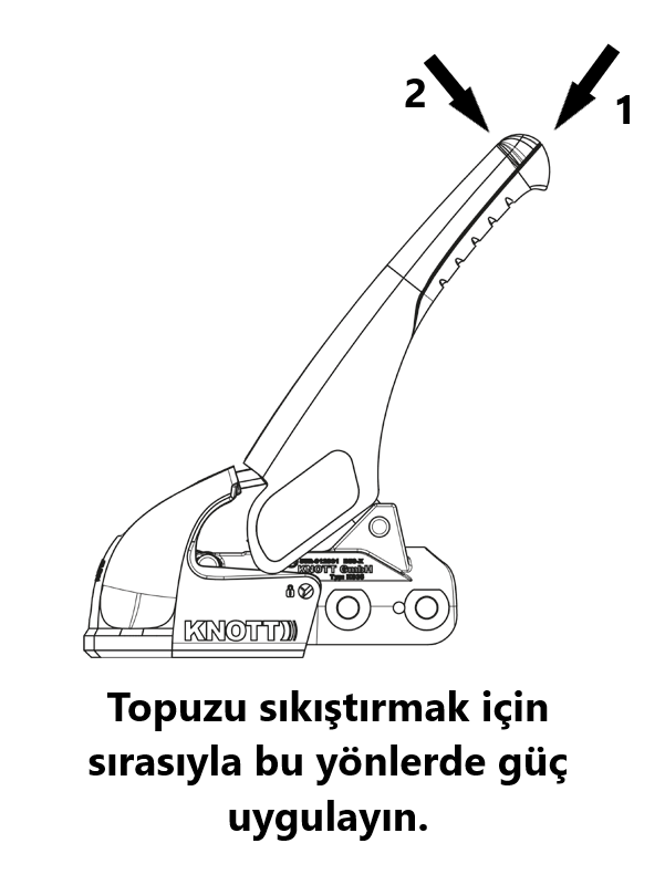 Knott KS30 Stabilizatör Özellikli Karavan/Römork Kaplini (Yalpalama önleyici kaplin)