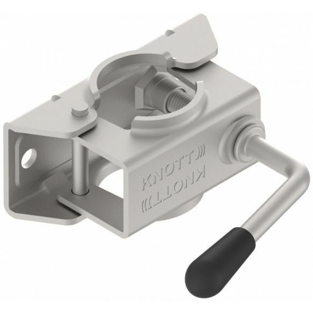 Knott 48mm'lik karavan/römork destek tekeri için kelepçe (bağlantı vidaları ile)