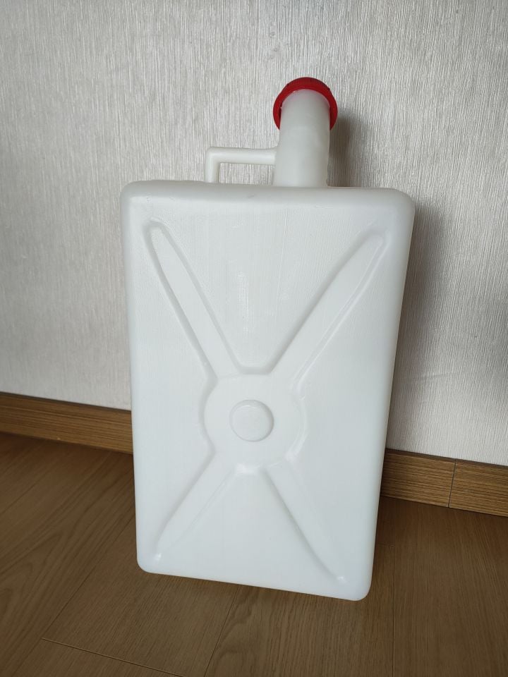 Karavan Atık (Gri) Su Bidonu (20 Litre) Süper Slim (Defolu)
