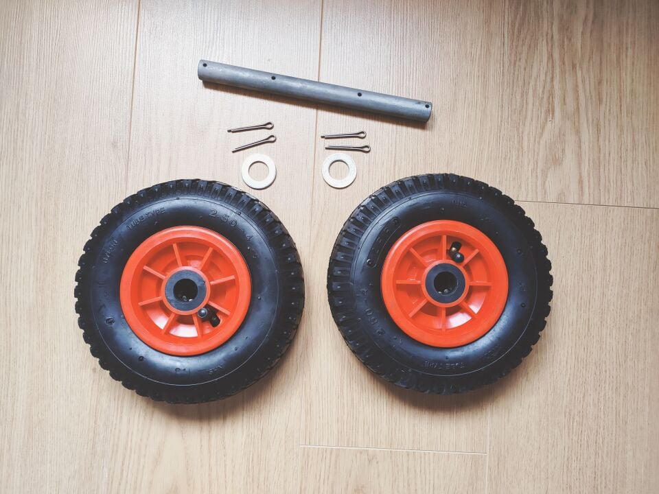 Karavan/Romörk pilot tekeri çift tekere dönüştürme seti