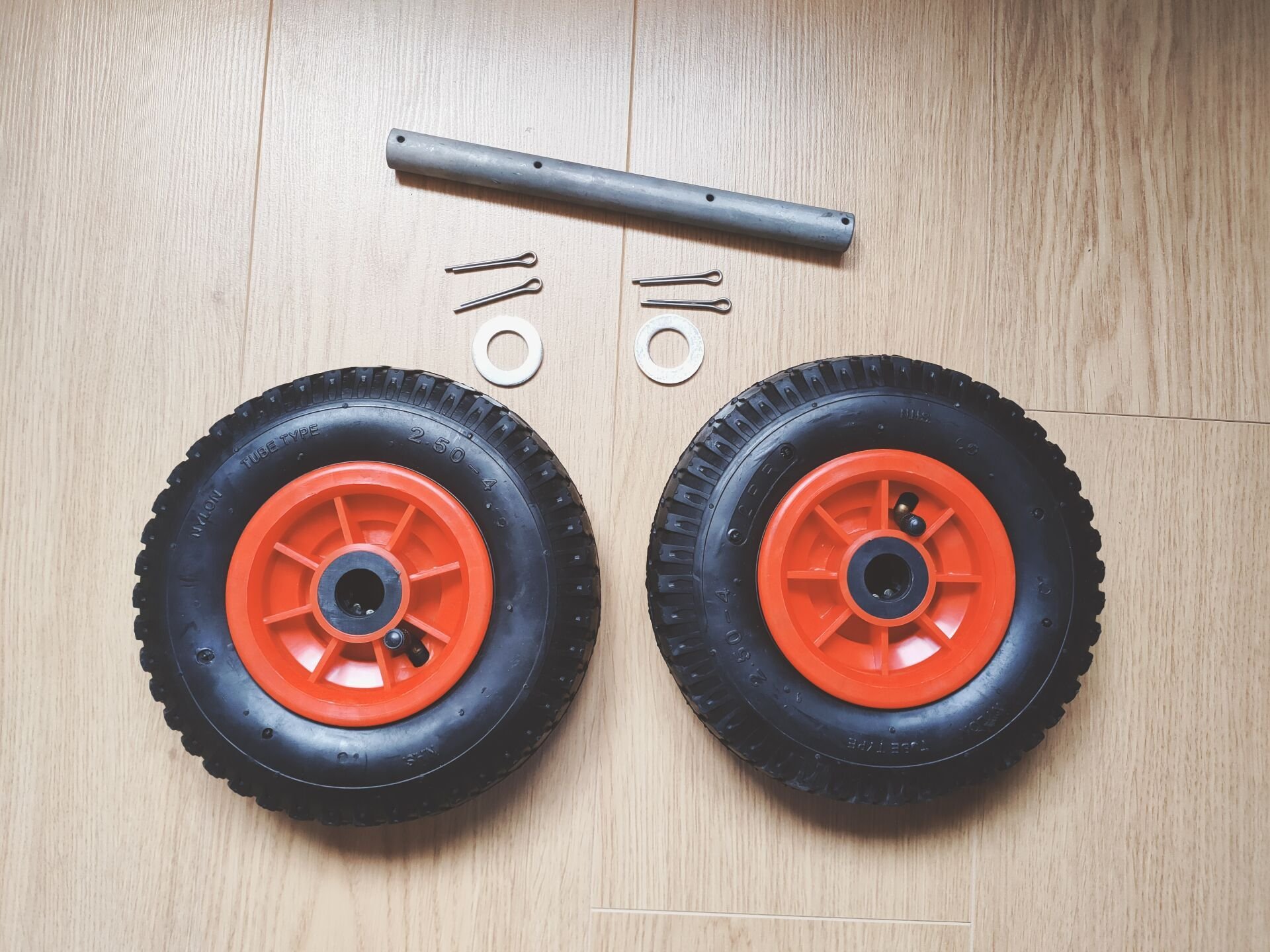 Karavan/Römork Pilot Tekeri Çift Tekere Dönüştürme Seti (Al-ko Pilot Teker için)