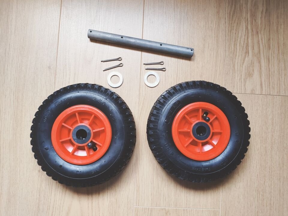 Karavan/Römork Pilot Tekeri Çift Tekere Dönüştürme Seti (Al-ko Pilot Teker için)